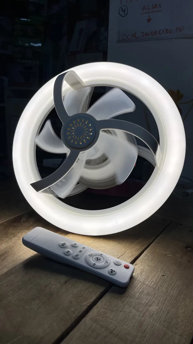 💡❄️ FOCO VENTILADOR 3 EN 1 CON AROMATIZADOR
