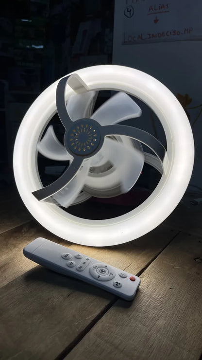 💡❄️ FOCO VENTILADOR 3 EN 1 CON AROMATIZADOR
