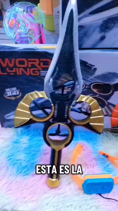 ⚔️✨ DRON ESPADA– Domina el Aire con Luces, Velocidad y Magia Futurista ✨⚔️